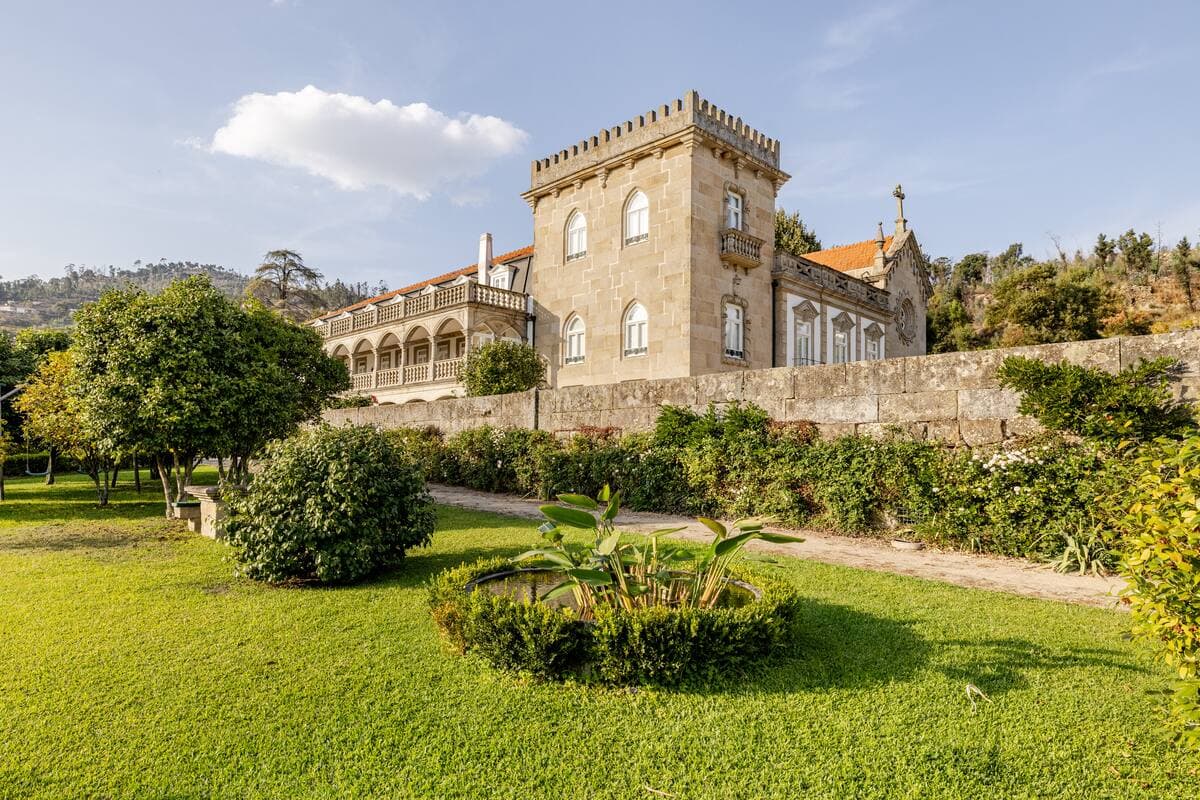 Main house and formal gardens